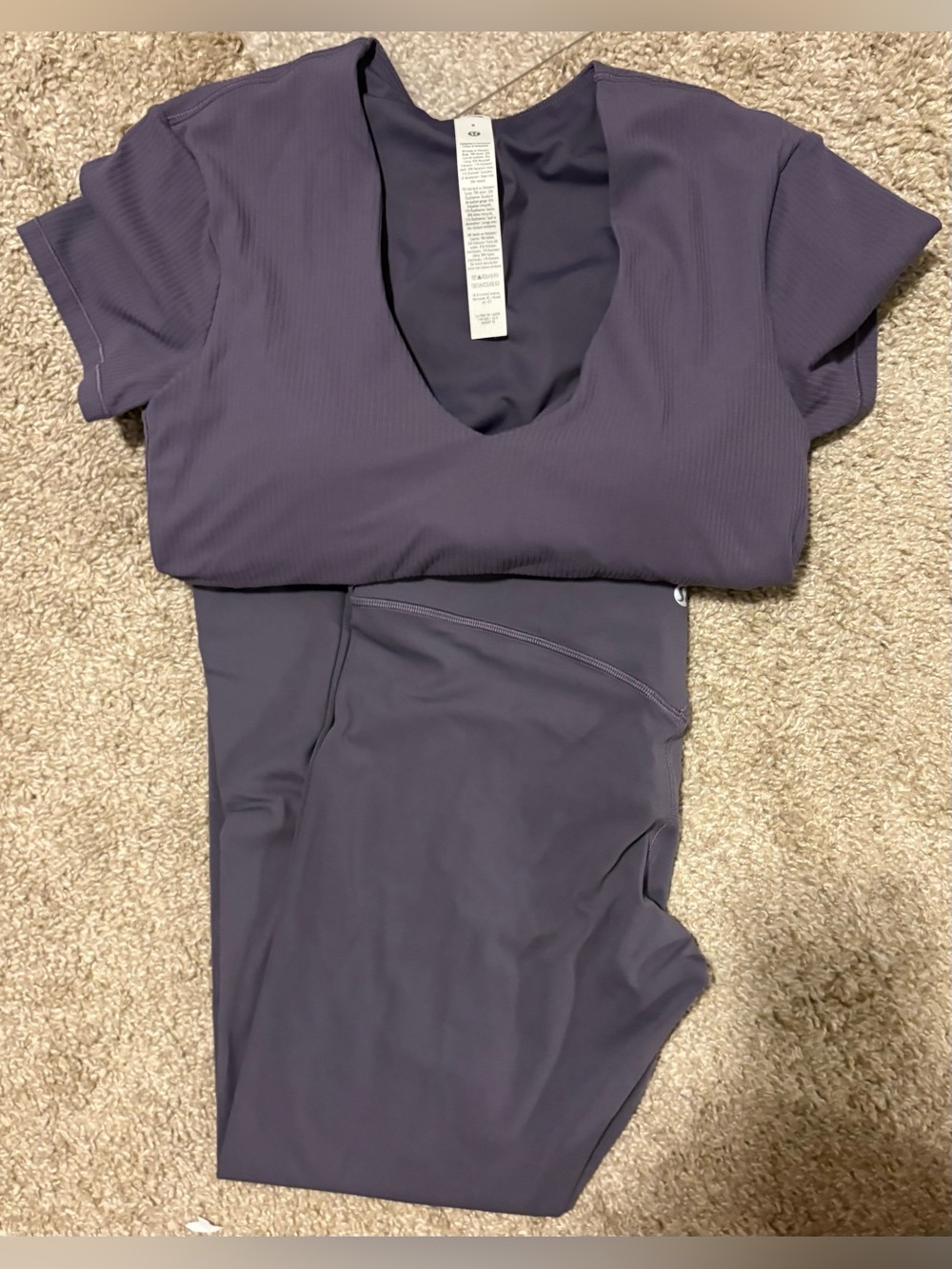 Lululemon Set in Grape Mist